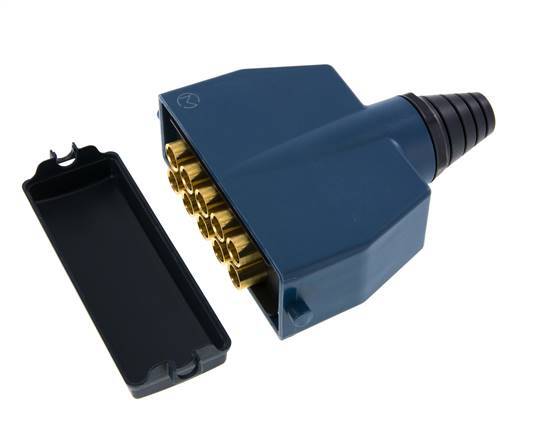 Messing-Multikupplungsstecker 10x8 mm Steckanschlüsse