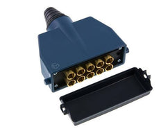 Messing-Multikupplungsstecker 10x8 mm Steckanschlüsse