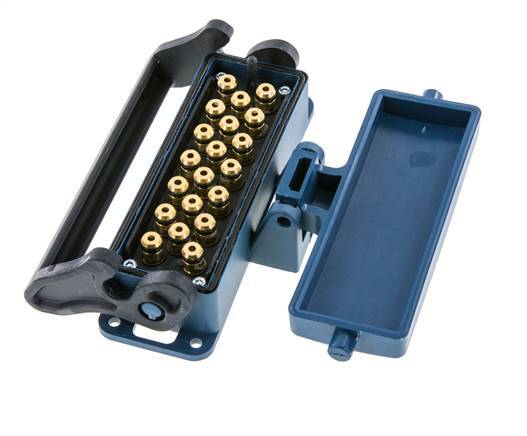 Messing-Multikupplungsmuffe 20x4 mm Steckverbindungen Entriegelungsschutz