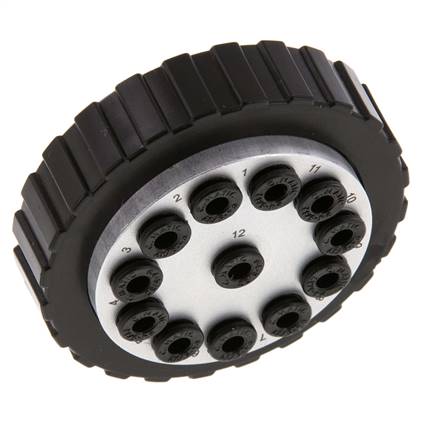 POM Multi-Kupplungsstecker/stecker 8x8 Mm Push-In Anschlüsse Vakuum