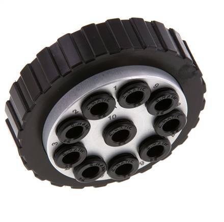 POM Multikupplungsstecker 10x6 mm Steckanschlüsse Vakuum