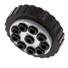 POM Multikupplungsstecker 10x6 mm Steckanschlüsse Vakuum