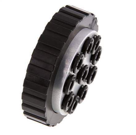 POM Multikupplungsstecker 10x6 mm Steckanschlüsse Vakuum