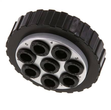POM Multikupplungsstecker 8x8 mm Steckanschlüsse Vakuum