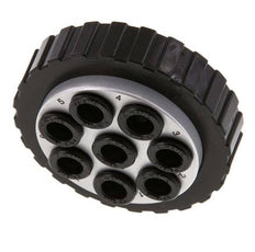 POM Multikupplungsstecker 8x8 mm Steckanschlüsse Vakuum