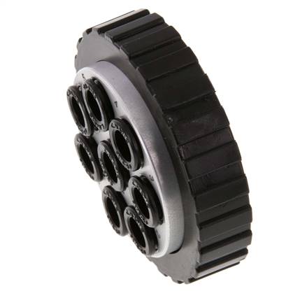 POM Multikupplungsstecker 8x8 mm Steckanschlüsse Vakuum