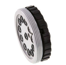 POM Multikupplungsmuffe 12x4 mm Steckanschlüsse Vakuum
