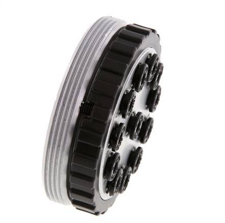 POM Multikupplungsmuffe 12x4 mm Steckanschlüsse Vakuum