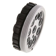 POM Multikupplungsmuffe 10x6 mm Steckanschlüsse Vakuum