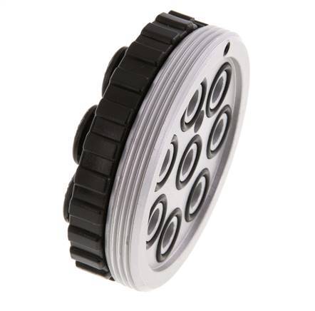 POM Multikupplungsmuffe 8x8 mm Steckanschlüsse Vakuum
