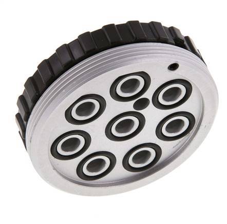 POM Multikupplungsmuffe 8x8 mm Steckanschlüsse Vakuum