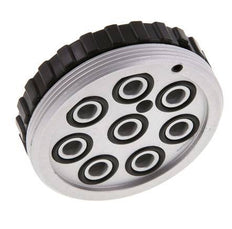 POM Multikupplungsmuffe 8x8 mm Steckanschlüsse Vakuum