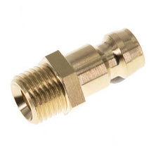 Brass DN 6 Mold Coupling Plug M10x1 Male Threads [5 Pieces]