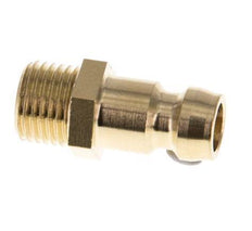 Brass DN 6 Mold Coupling Plug M10x1 Male Threads [5 Pieces]