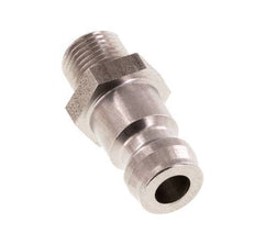 Edelstahl DN 6 Formkupplungsstecker M8x0,75 Außengewinde