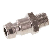 Edelstahl DN 6 Formkupplungsstecker M8x0,75 Außengewinde