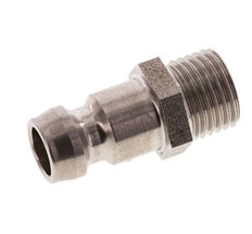 Stainless Steel DN 6 Mold Coupling Plug M10x1 Male Threads