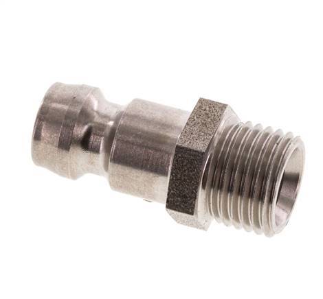 Edelstahl DN 6 Formkupplungsstecker M10x1 Außengewinde