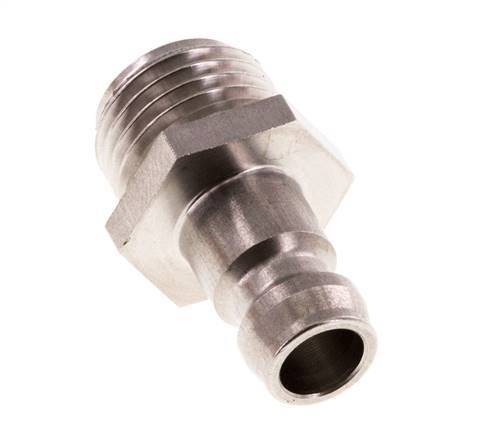 Edelstahl DN 6 Formkupplungsstecker G 1/4 Zoll Außengewinde