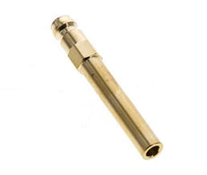 Messing DN 6 Formkupplungsstecker 8x63 mm Steckverbindungen [2 Stück]