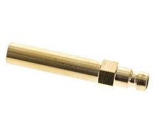 Messing DN 6 Formkupplungsstecker 10x63 mm Steckverbindungen [2 Stück]