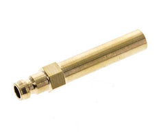 Messing DN 6 Formkupplungsstecker 10x63 mm Steckverbindungen [2 Stück]