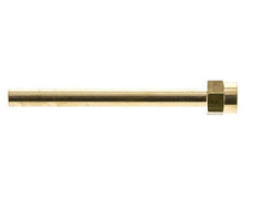 M14x1,5 Innengewinde Messingrohr 120 mm lang