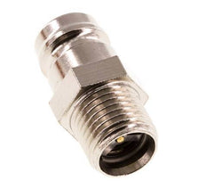 Messing DN 9 Form-Kupplungsstopfen G 1/4 Zoll Außengewinde Doppelte Absperrung