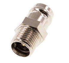 Messing DN 9 Form-Kupplungsstopfen G 1/4 Zoll Außengewinde Doppelte Absperrung