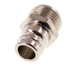 Messing DN 9 Form-Kupplungsstecker G 3/8 Zoll Außengewinde [5 Stück]