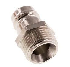 Messing DN 9 Form-Kupplungsstecker G 3/8 Zoll Außengewinde [5 Stück]