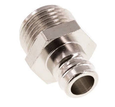 Messing DN 9 Form-Kupplungsstecker G 1/2 Zoll Außengewinde [2 Stück]