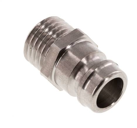 Edelstahl DN 9 Formkupplungsstecker M14x1,5 Außengewinde