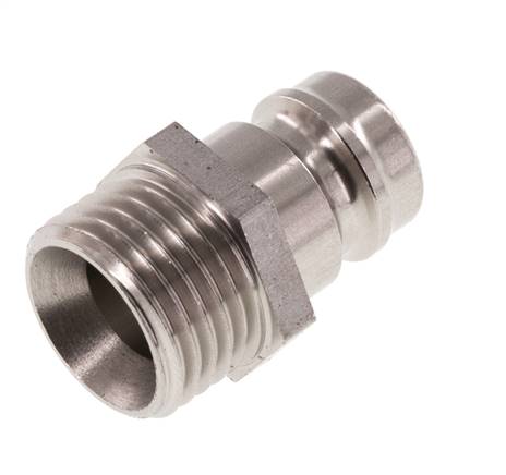 Edelstahl DN 9 Formkupplungsstecker M16x1,5 Außengewinde