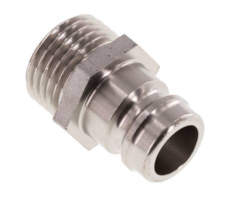 Edelstahl DN 9 Formkupplungsstecker M16x1,5 Außengewinde