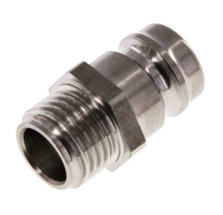 Edelstahl DN 9 Formkupplungsstecker G 1/4 Zoll Außengewinde