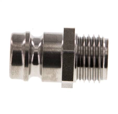Edelstahl DN 9 Formkupplungsstecker G 1/4 Zoll Außengewinde