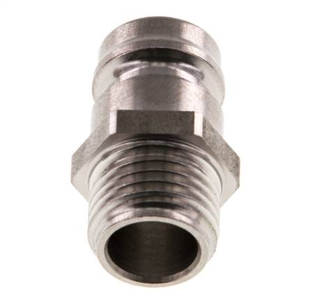 Edelstahl DN 9 Formkupplungsstecker G 1/4 Zoll Außengewinde