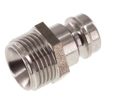 Stainless Steel DN 9 Mold Coupling Plug G 3/8 inch Male Threads