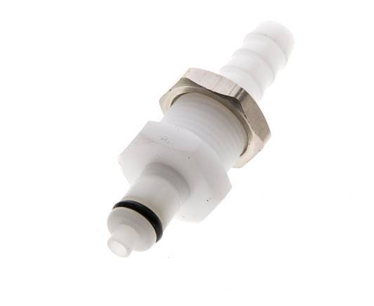 POM DN 3.2 Linktech Kupplungsstecker 6.4 mm Schlauchsäule Bulkhead 20 Serie