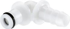 POM DN 3.2 Linktech Kupplungsstecker 3.2 mm Schlauchsäule 90-deg 20 Serie