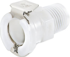 POM DN 6.4 Linktech Coupling Socket R 3/8 inch Male Threads 40 Series