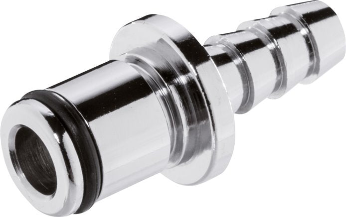 Messing DN 6.4 Linktech Kupplungsstecker 6.4 mm Schlauchsäule Doppelabsperrung Serie 40