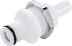 POM DN 6.4 Linktech Kupplungsstecker 7.9 mm Schlauchsäule Bulkhead 40 Serie