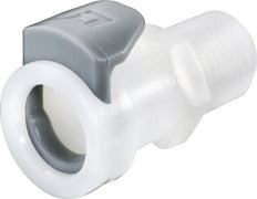 POM DN 6.4 Linktech-Kupplungsmuffe 1/4 Zoll NPT-Außengewinde Serie 50