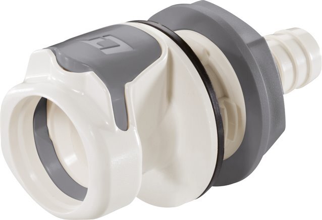 PSU DN 9.5 Linktech Coupling Socket 12.7 mm Hose Pillar Bulkhead 60 Series