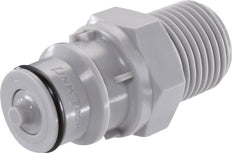PP DN 9.5 Linktech Coupling Plug 3/8 inch Male NPT Threads 60 Series
