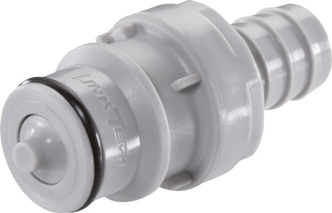 PP DN 9.5 Linktech Coupling Plug 19 mm Hose Pillar Double Shut-Off 60 Series
