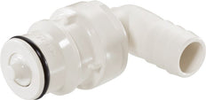 PSU DN 9.5 Linktech Coupling Plug 12.7 mm Hose Pillar Double Shut-Off 90-deg 60 Series