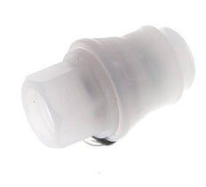 PVDF DN 5 Kupplungsmuffe G 1/4 Zoll Innengewinde